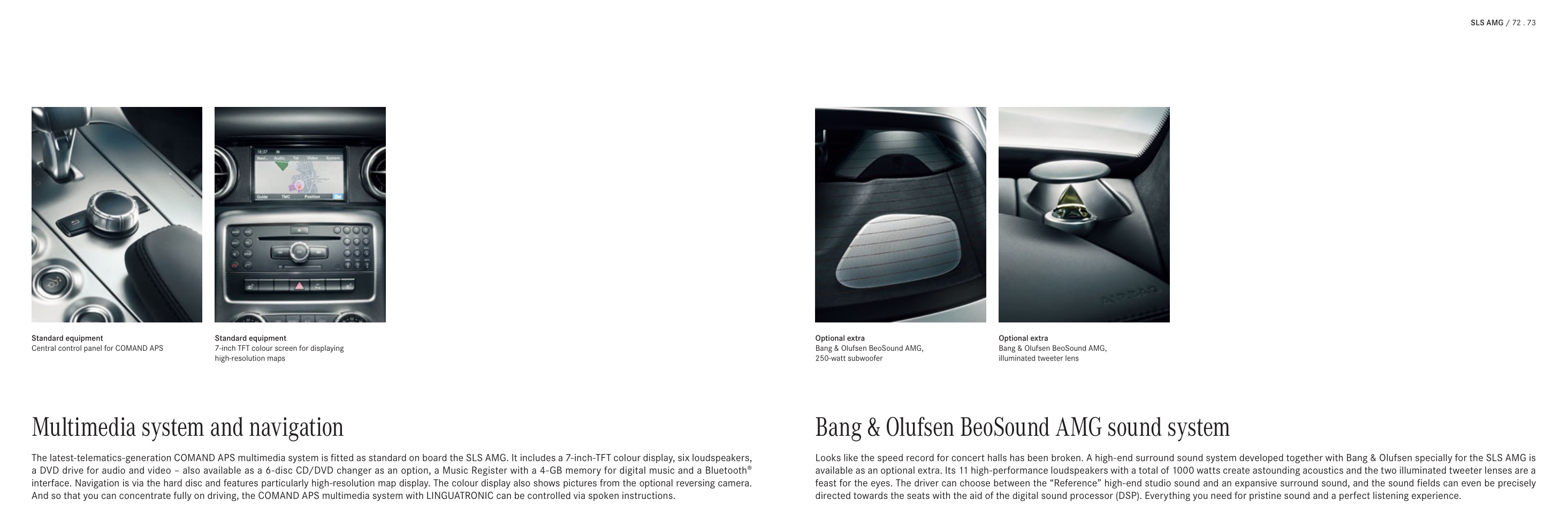 2013 Mercedes-Benz SLS Class Brochure Page 37
